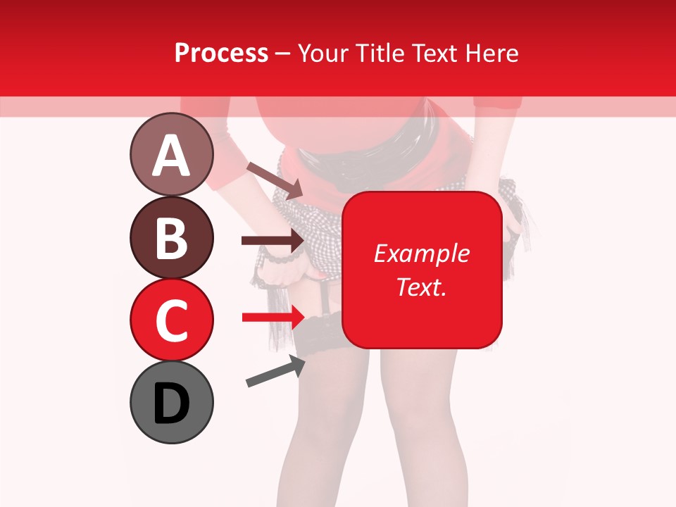 Beauty Sexy Hair PowerPoint Template