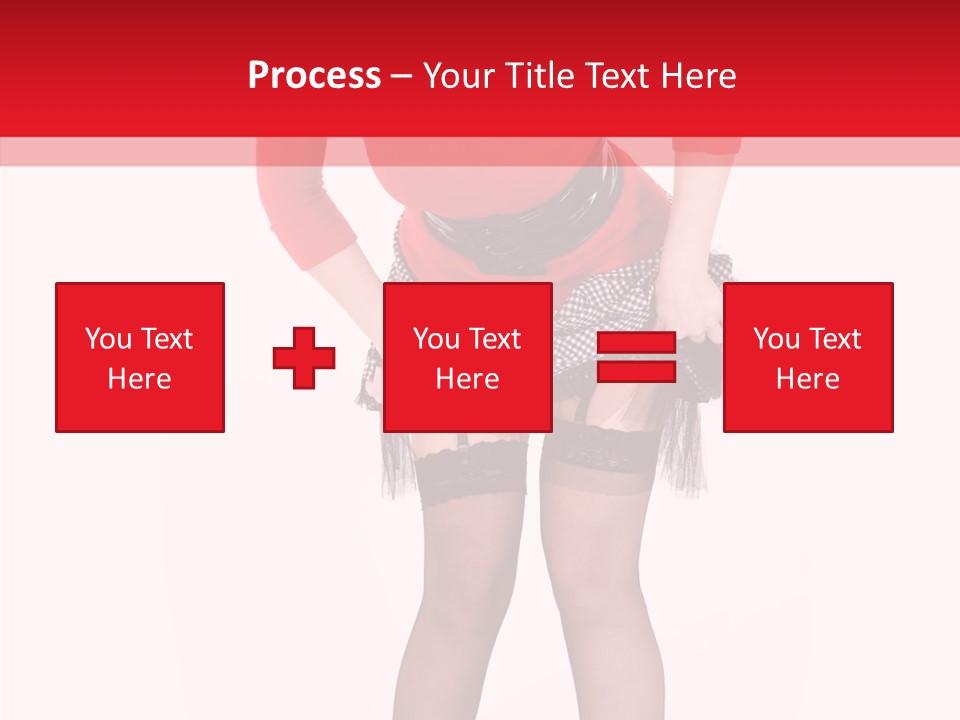 Beauty Sexy Hair PowerPoint Template