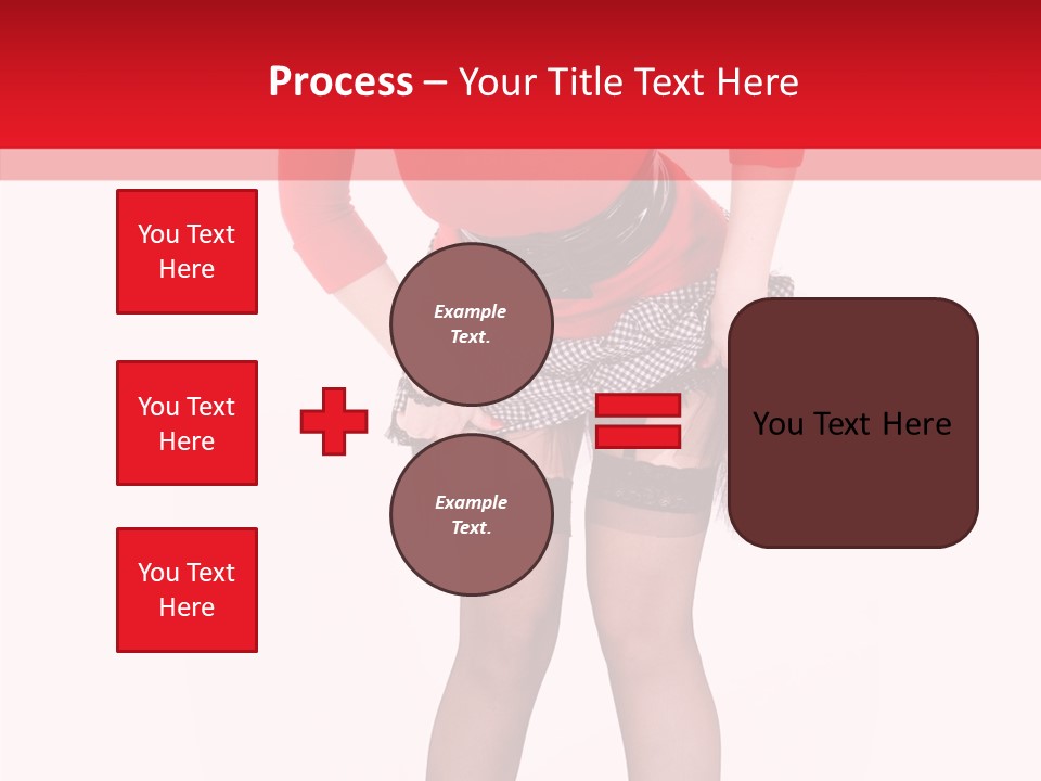 Beauty Sexy Hair PowerPoint Template