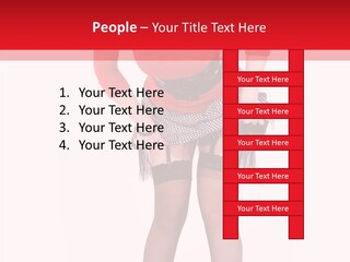 Beauty Sexy Hair PowerPoint Template