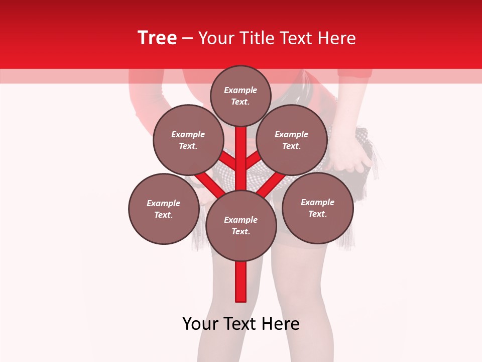 Beauty Sexy Hair PowerPoint Template