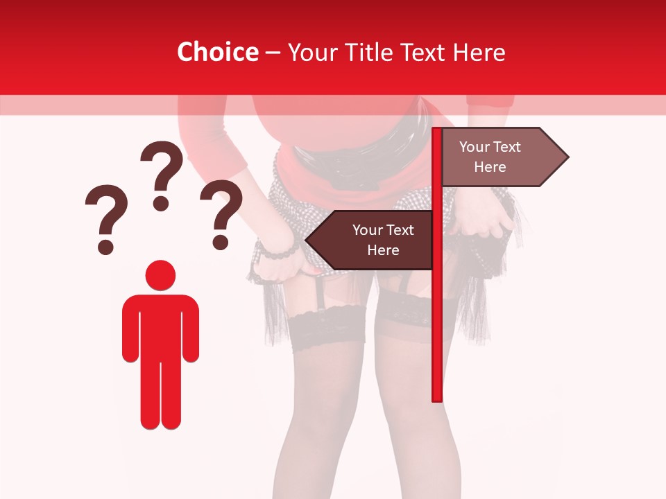 Beauty Sexy Hair PowerPoint Template