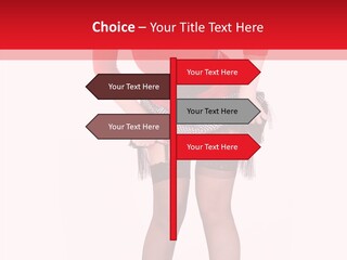 Beauty Sexy Hair PowerPoint Template
