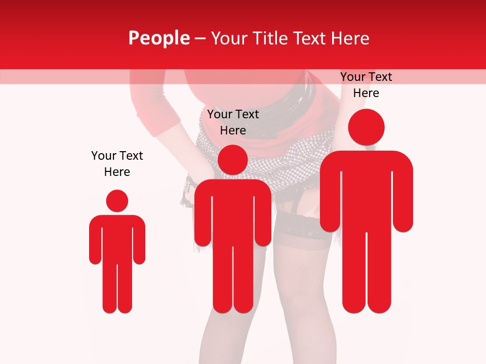 Beauty Sexy Hair PowerPoint Template