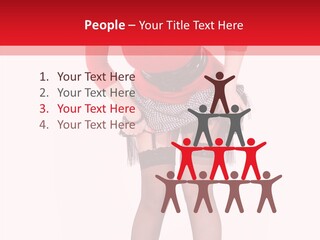 Beauty Sexy Hair PowerPoint Template