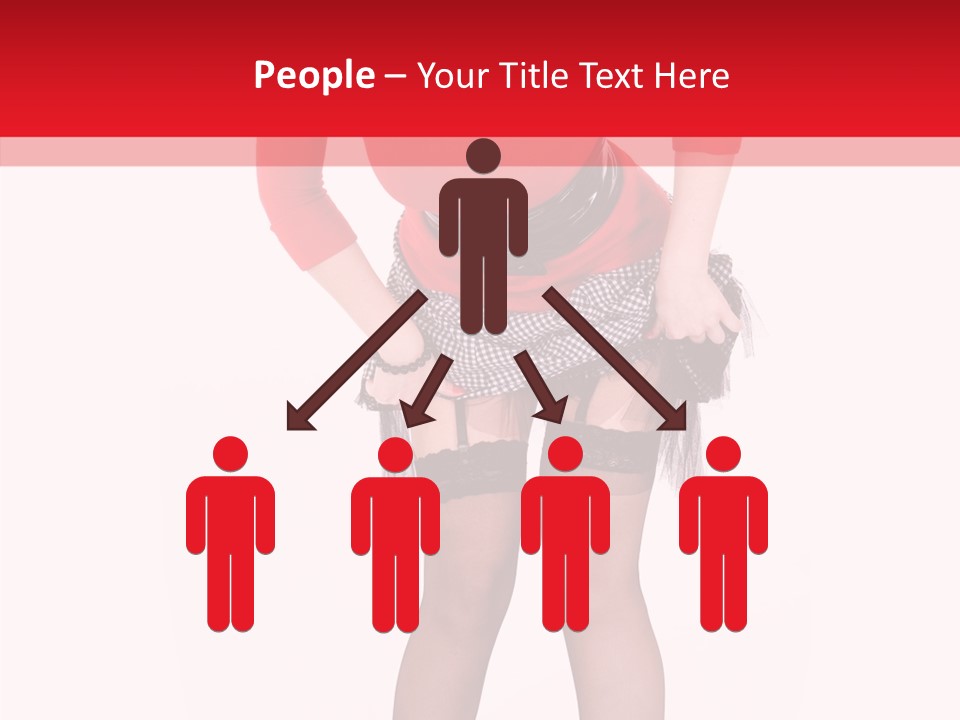 Beauty Sexy Hair PowerPoint Template