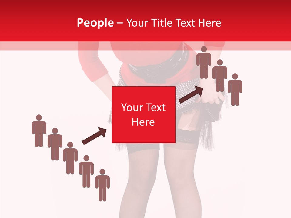 Beauty Sexy Hair PowerPoint Template