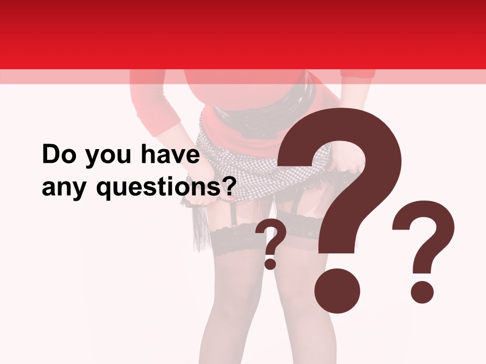 Beauty Sexy Hair PowerPoint Template