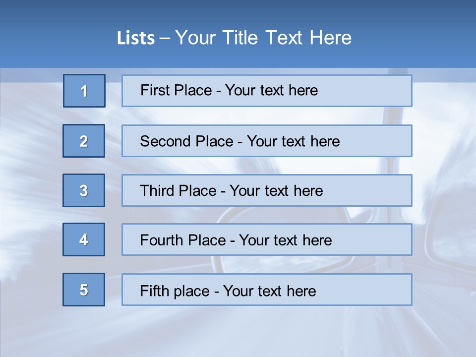 Outdoors Background Abstract PowerPoint Template