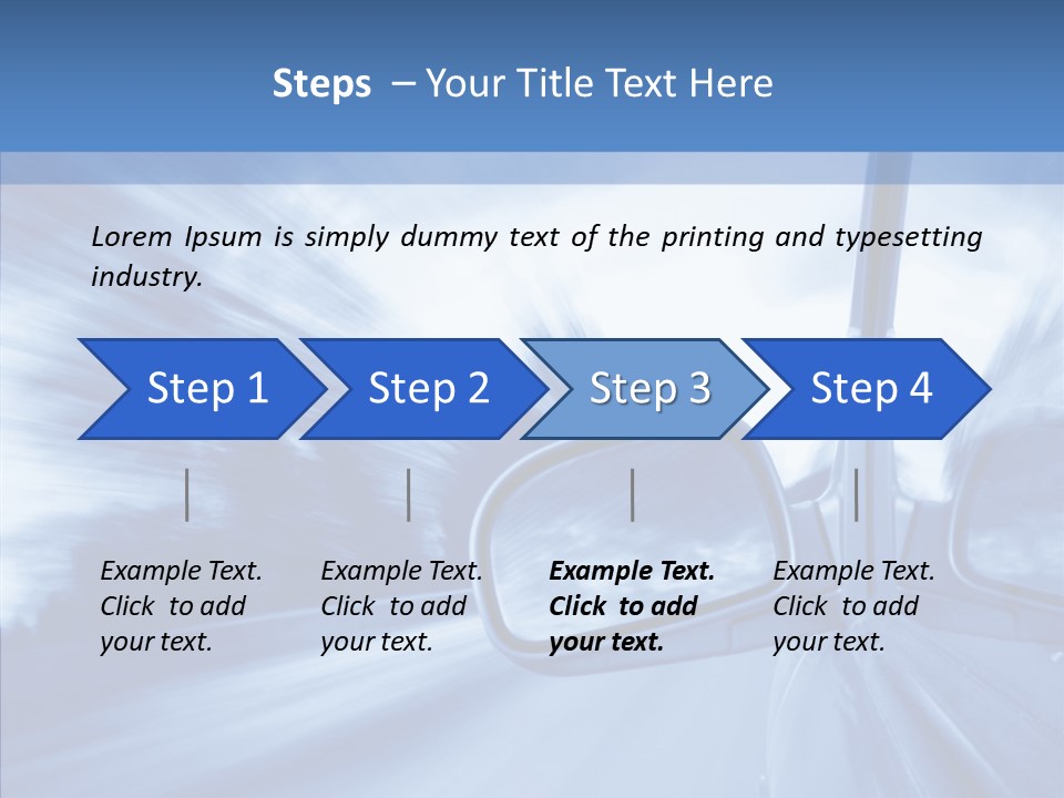 Outdoors Background Abstract PowerPoint Template