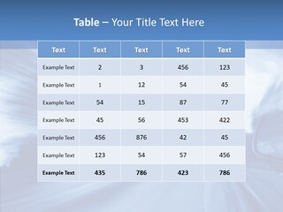 Outdoors Background Abstract PowerPoint Template