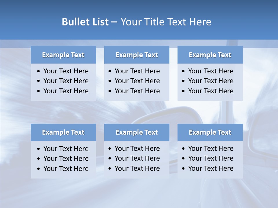 Outdoors Background Abstract PowerPoint Template