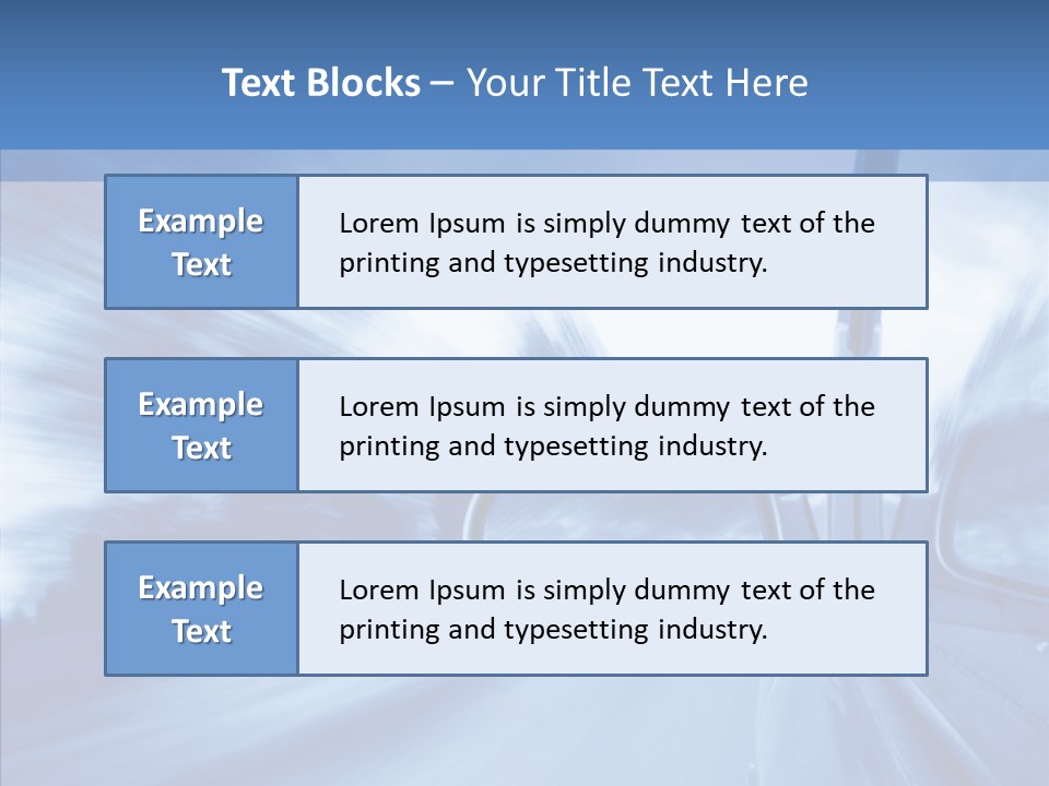 Outdoors Background Abstract PowerPoint Template