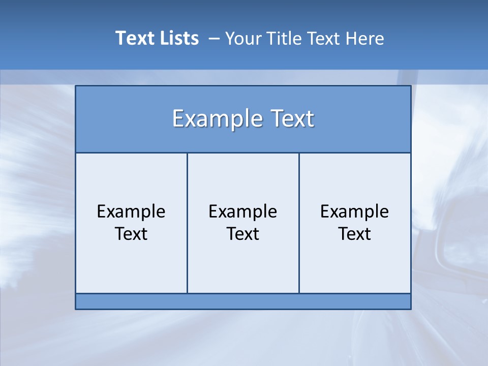 Outdoors Background Abstract PowerPoint Template