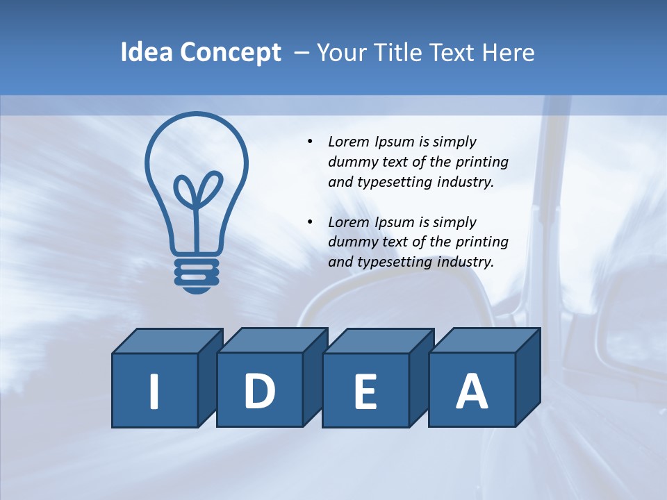 Outdoors Background Abstract PowerPoint Template