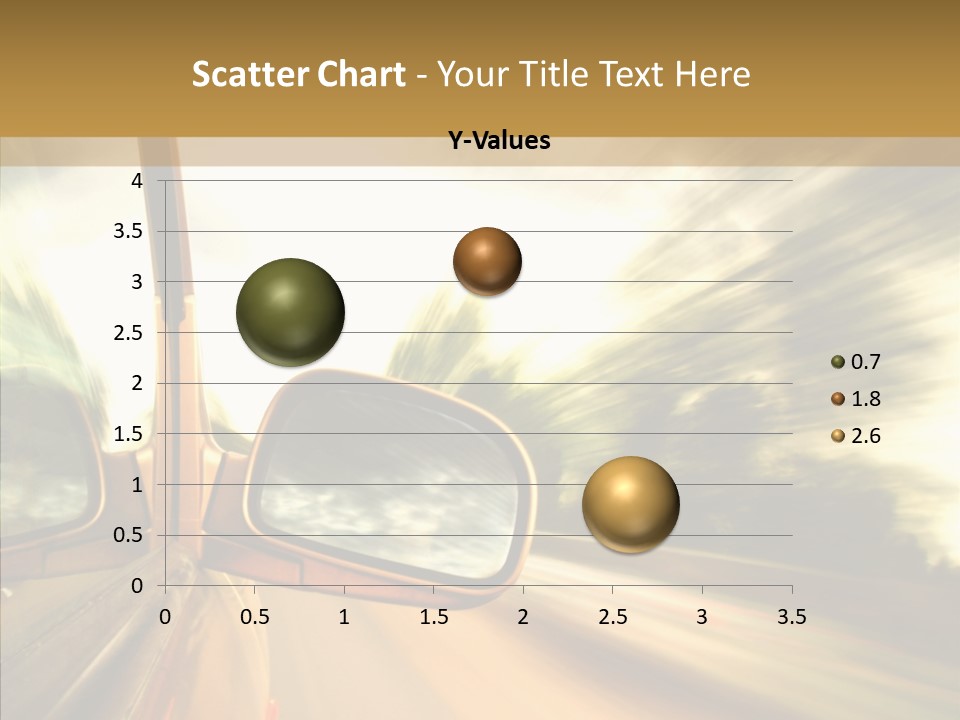 Traffic Blue Daylight PowerPoint Template
