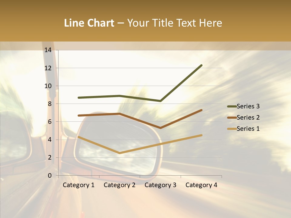 Traffic Blue Daylight PowerPoint Template