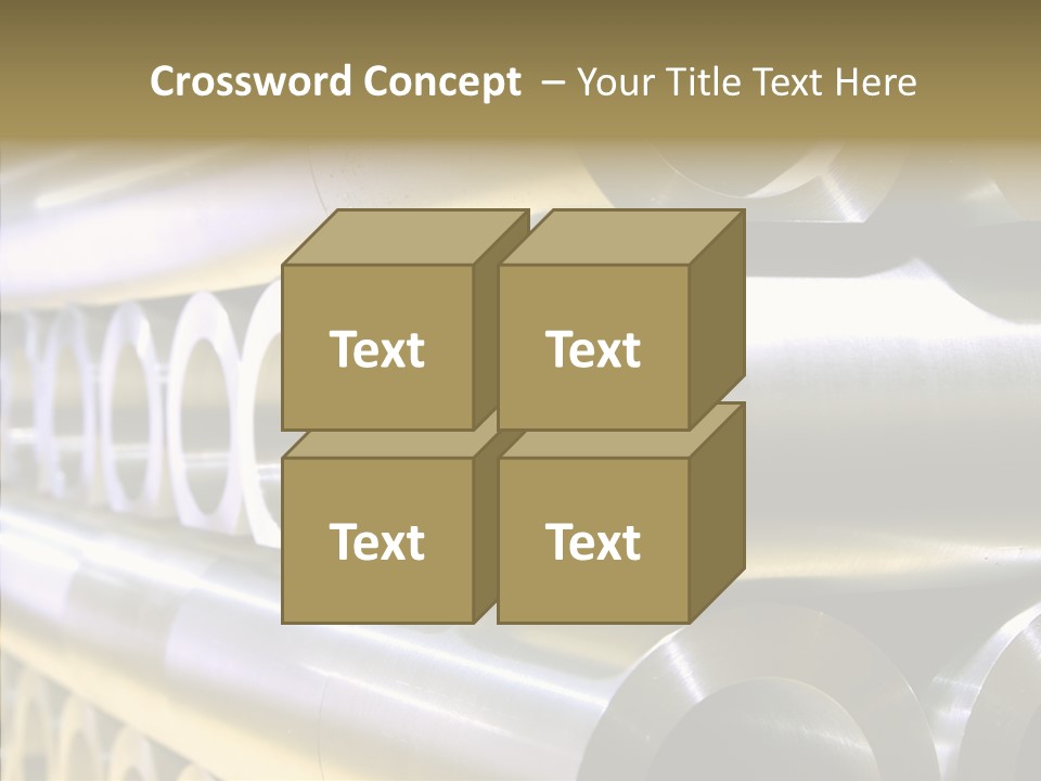 Silver Shape Rough PowerPoint Template