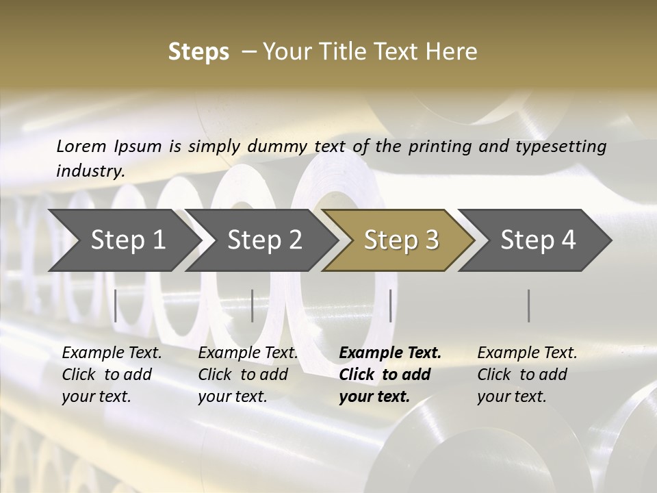 Silver Shape Rough PowerPoint Template
