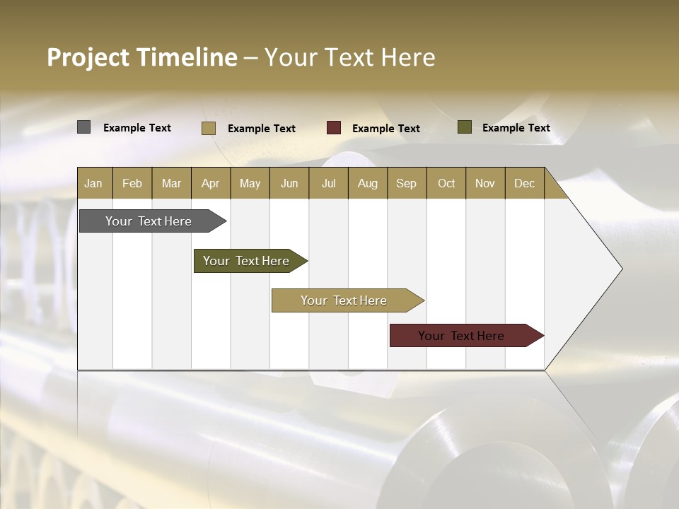 Silver Shape Rough PowerPoint Template