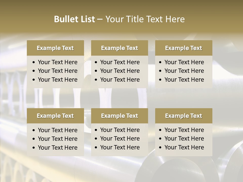 Silver Shape Rough PowerPoint Template