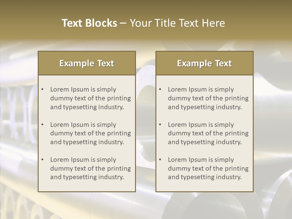 Silver Shape Rough PowerPoint Template