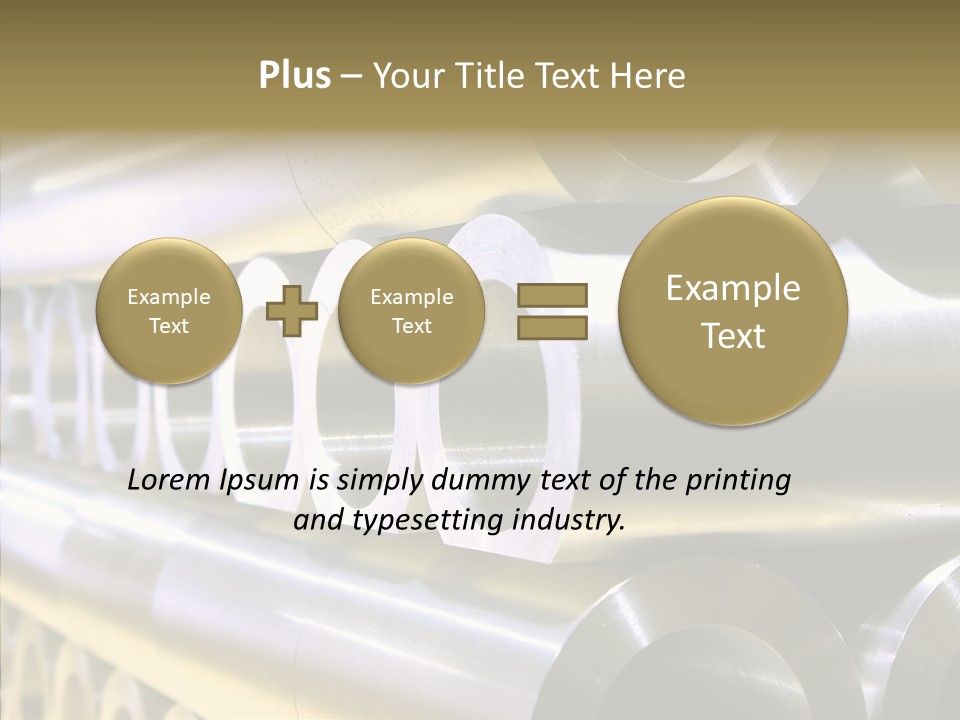 Silver Shape Rough PowerPoint Template