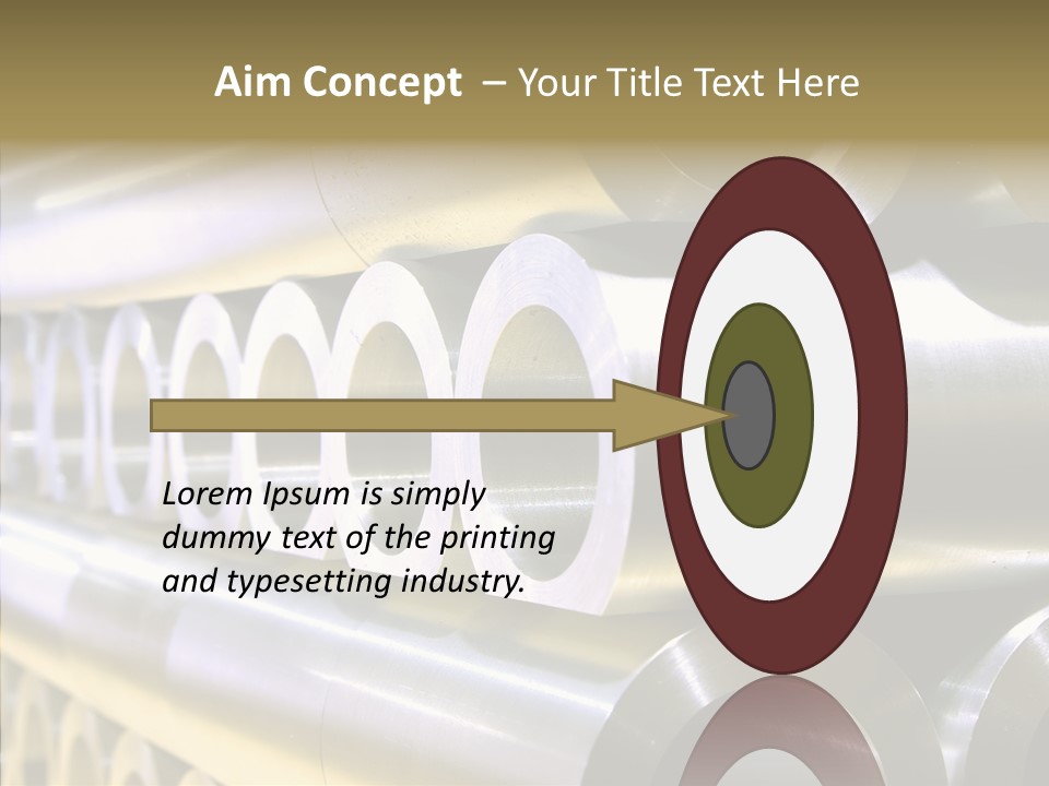 Silver Shape Rough PowerPoint Template