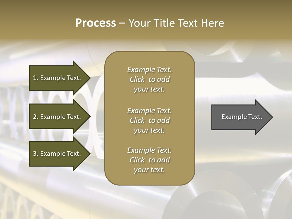 Silver Shape Rough PowerPoint Template