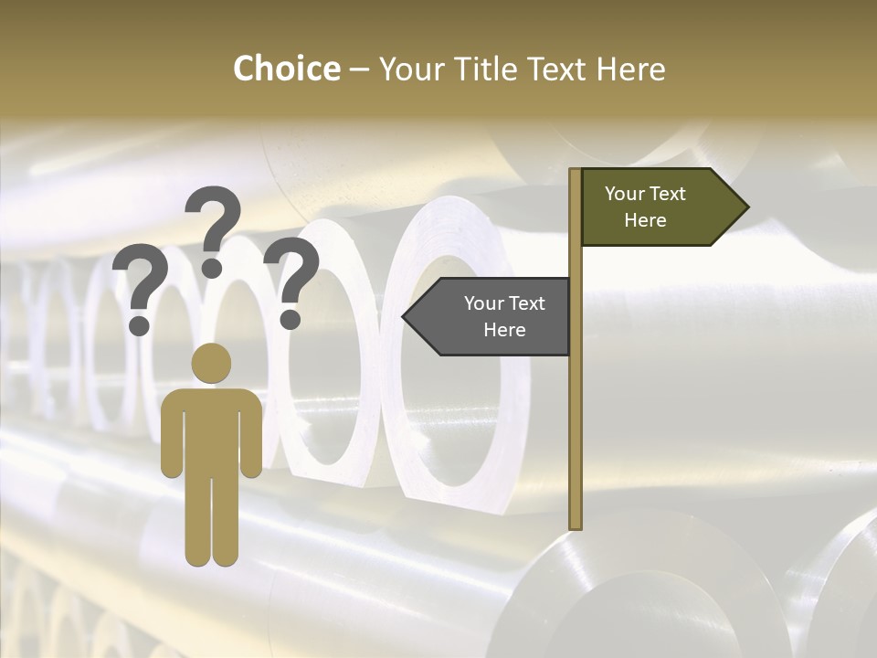 Silver Shape Rough PowerPoint Template