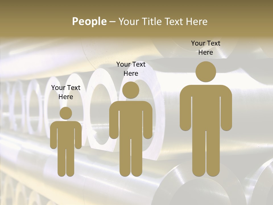 Silver Shape Rough PowerPoint Template