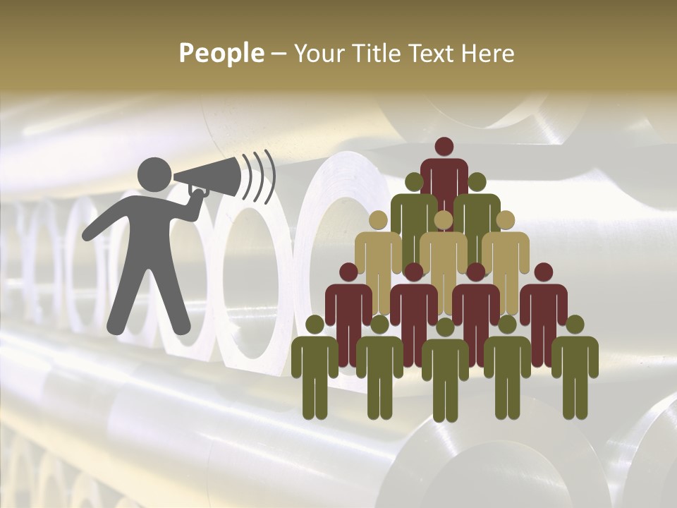 Silver Shape Rough PowerPoint Template