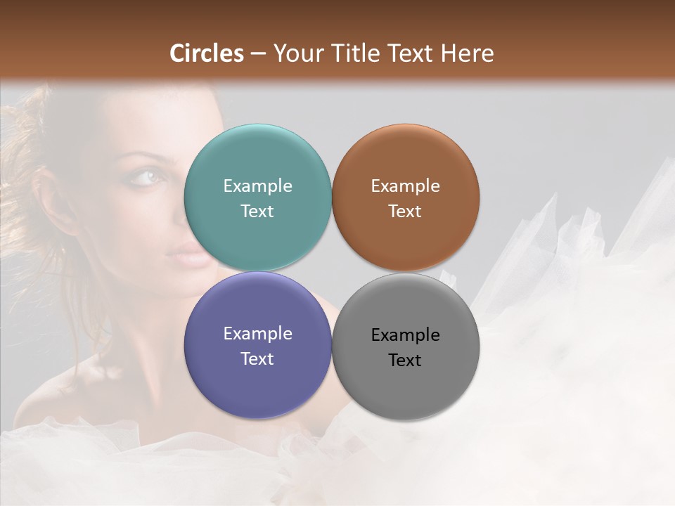Blonde Skin Girl PowerPoint Template