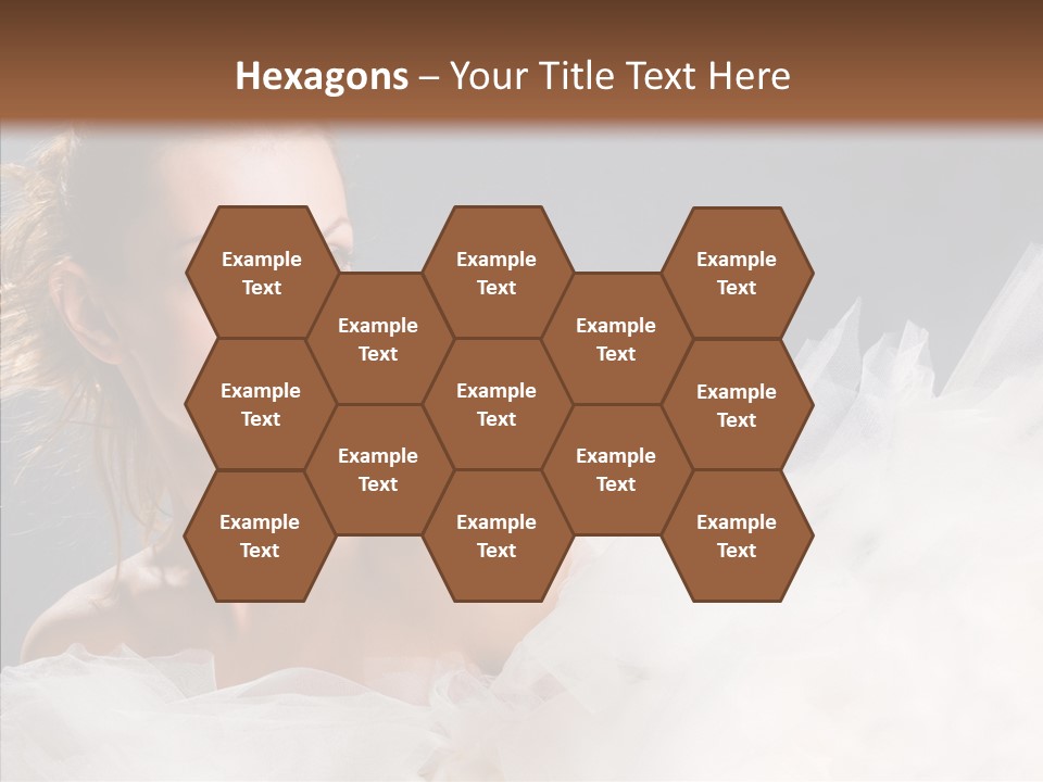 Blonde Skin Girl PowerPoint Template