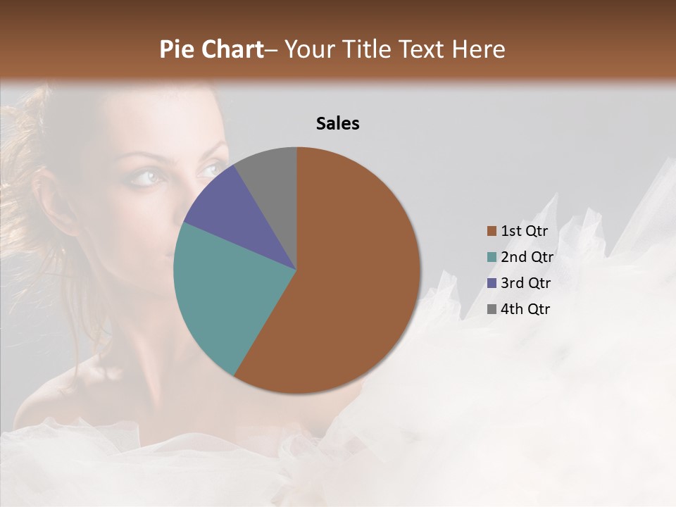 Blonde Skin Girl PowerPoint Template