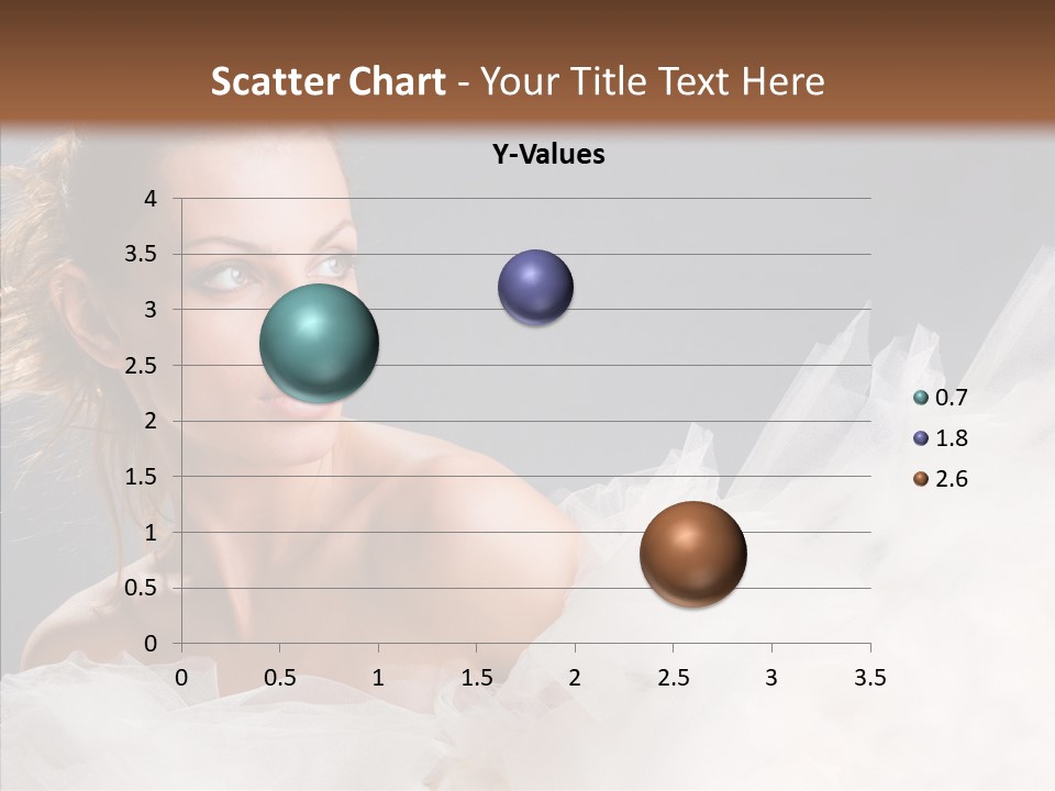 Blonde Skin Girl PowerPoint Template