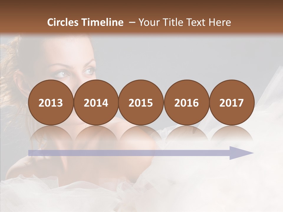 Blonde Skin Girl PowerPoint Template