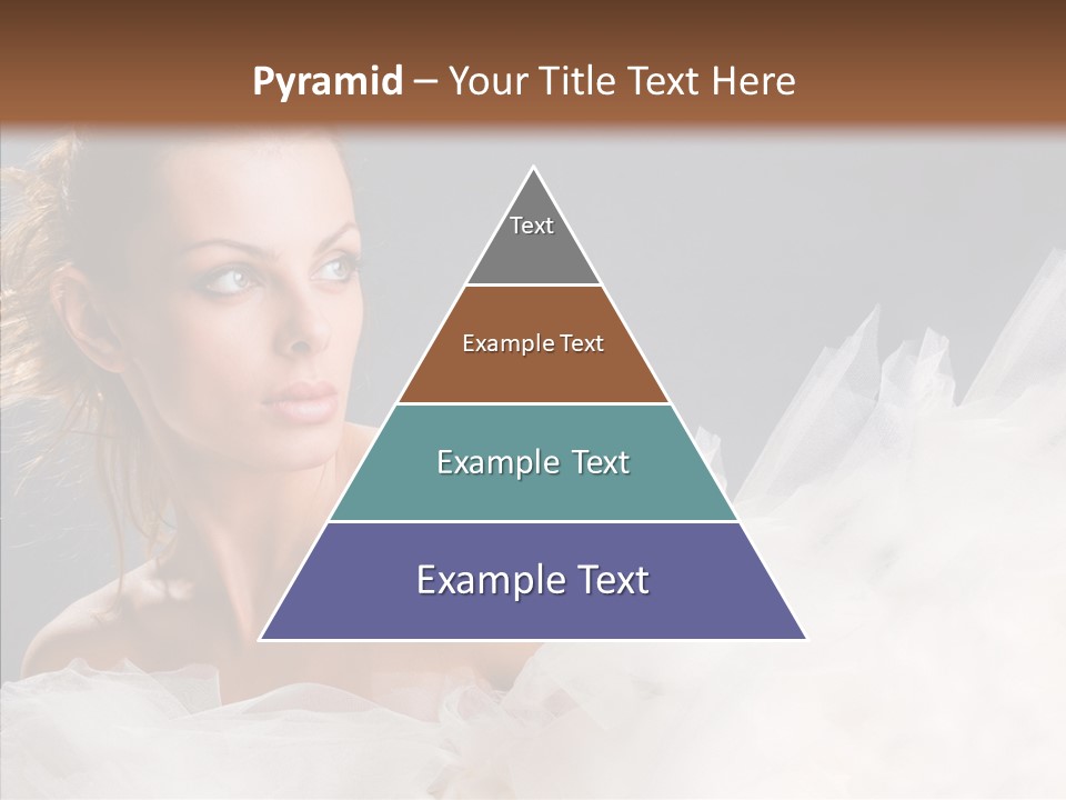 Blonde Skin Girl PowerPoint Template