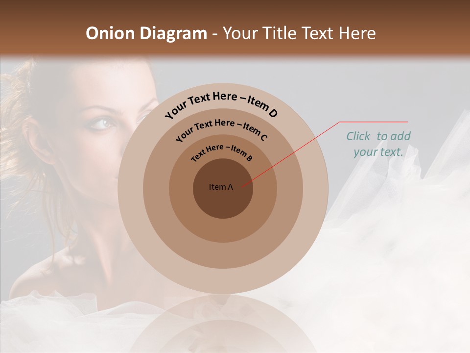 Blonde Skin Girl PowerPoint Template