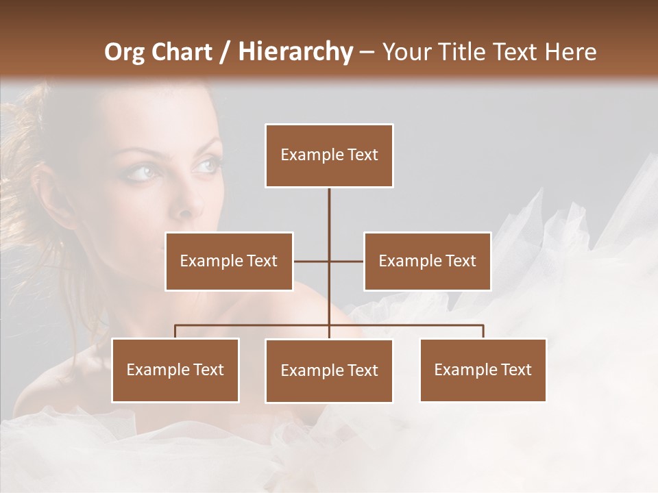 Blonde Skin Girl PowerPoint Template