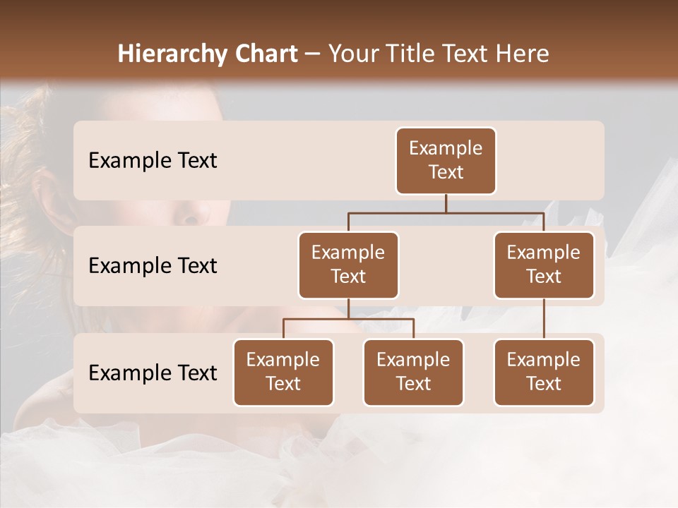 Blonde Skin Girl PowerPoint Template