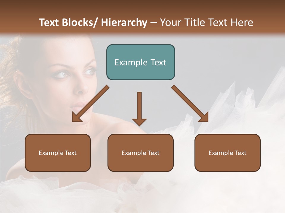 Blonde Skin Girl PowerPoint Template