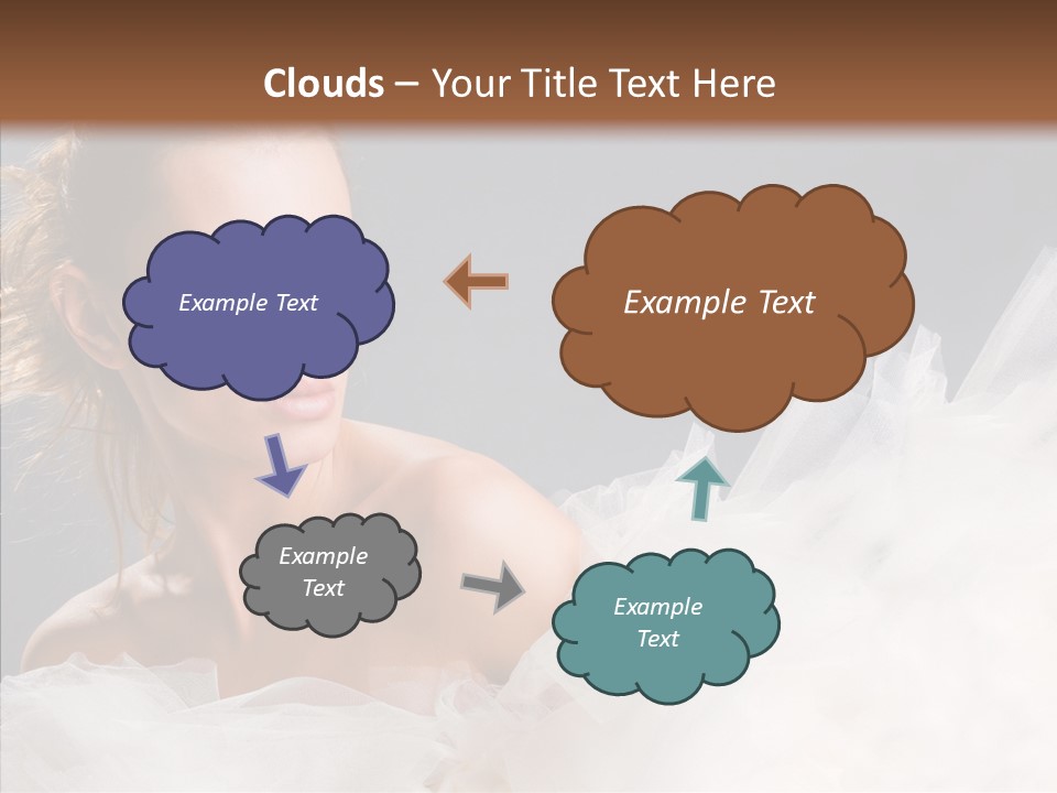 Blonde Skin Girl PowerPoint Template