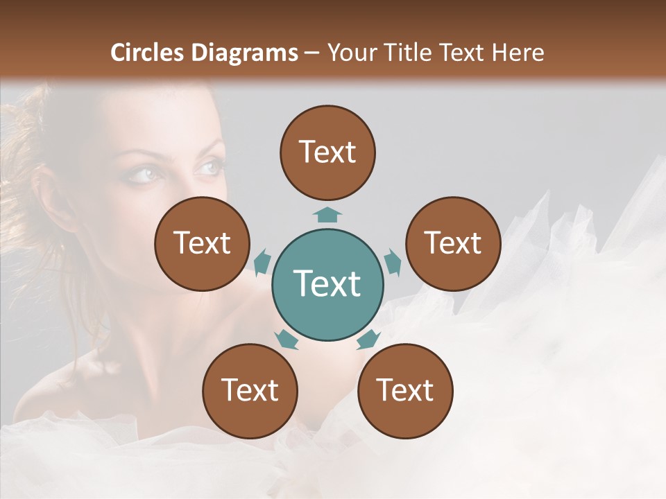 Blonde Skin Girl PowerPoint Template