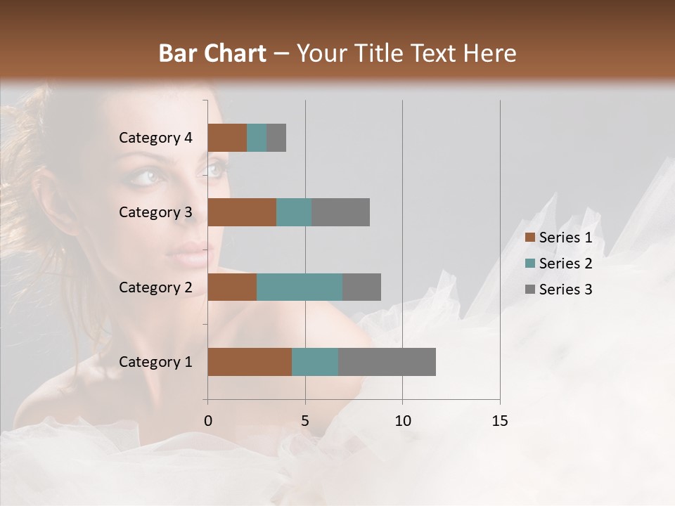 Blonde Skin Girl PowerPoint Template