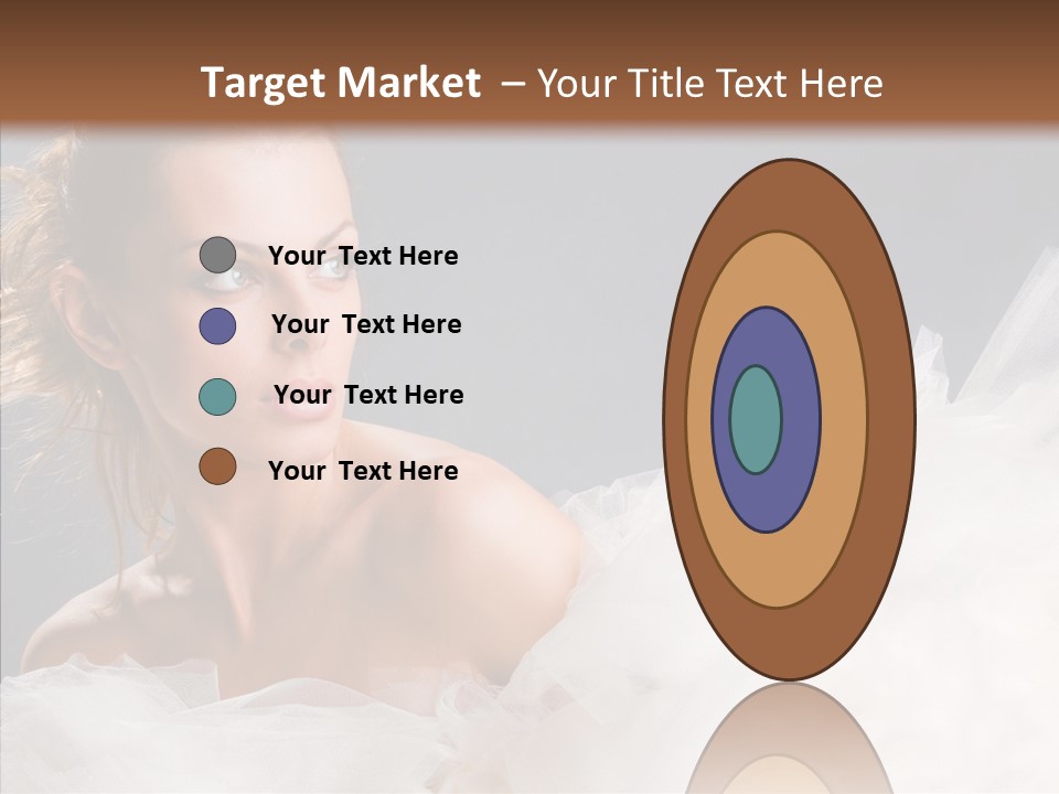 Blonde Skin Girl PowerPoint Template