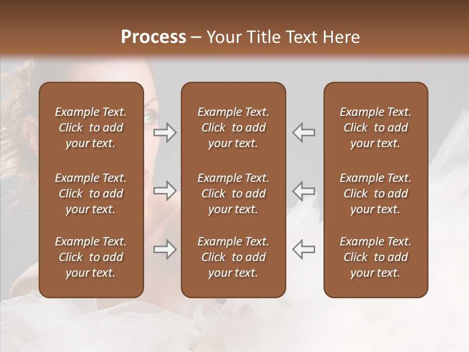 Blonde Skin Girl PowerPoint Template