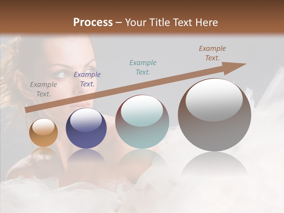 Blonde Skin Girl PowerPoint Template