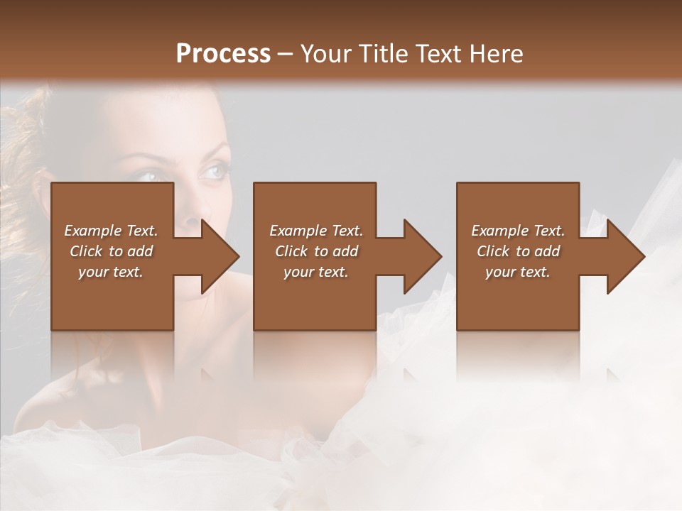 Blonde Skin Girl PowerPoint Template