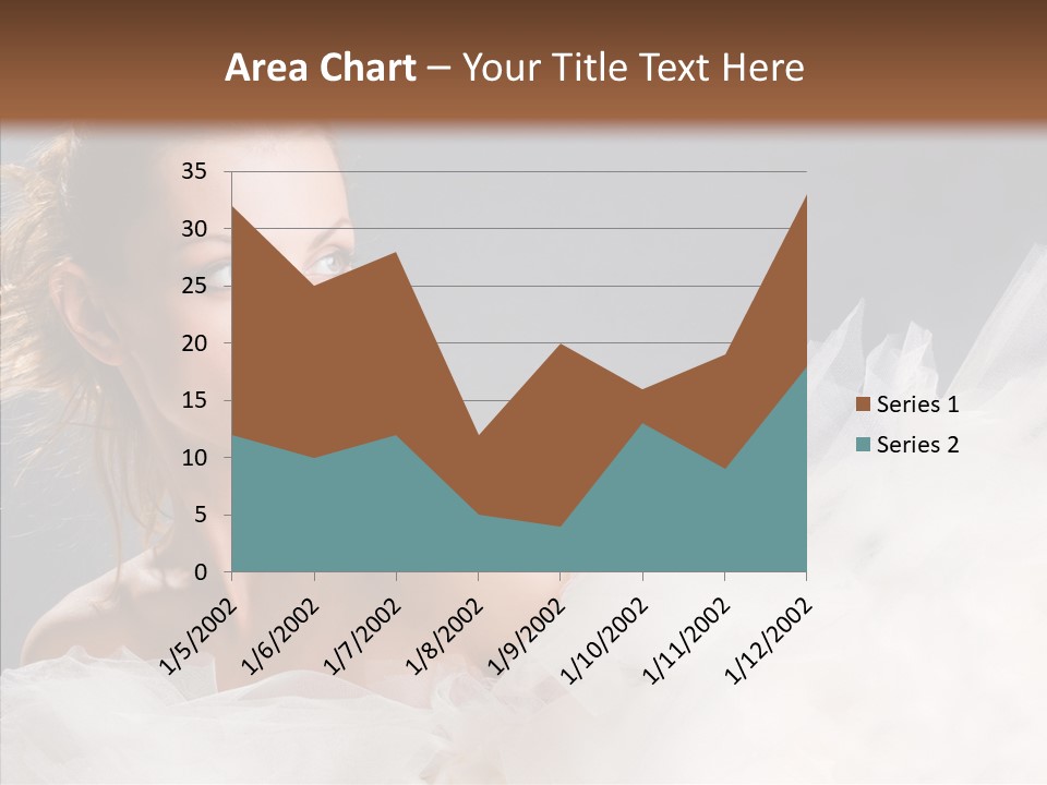 Blonde Skin Girl PowerPoint Template